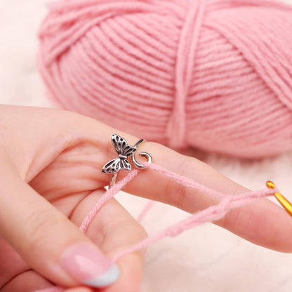 Butterfly Stitch Ring 🦋✨