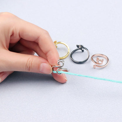 Cat Stitch Ring 🐈🧶